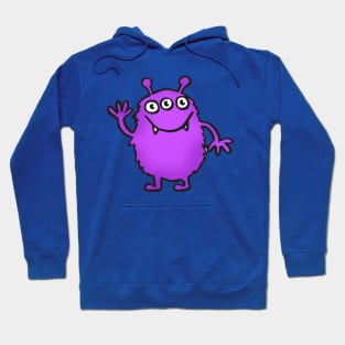 Purple Monster Fun! Hoodie